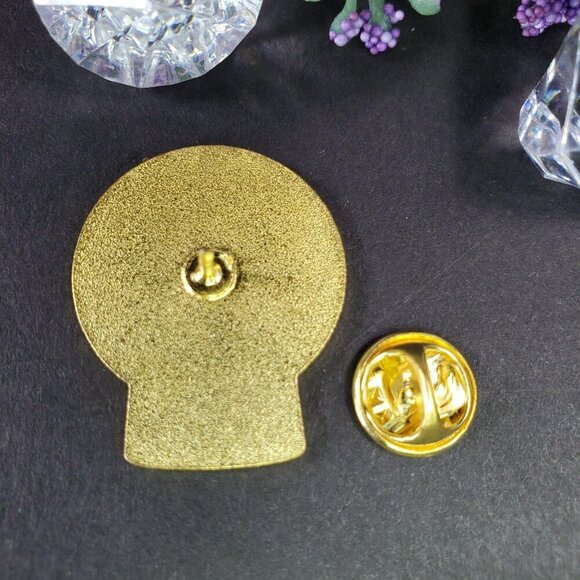 Cinderella Castle Globe Lapel Pin Princess Snow Globe Brooch Badge Pin Jewelry - Picture 4 of 6